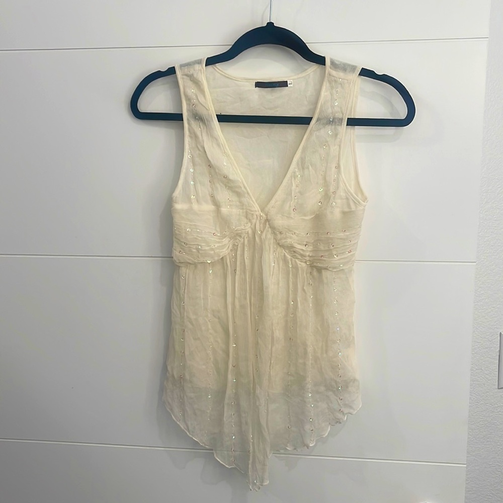 Size Large Sheer Top